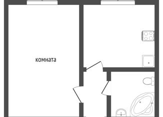Продажа однокомнатной квартиры, 21.8 м2, Ярославская область, улица Громова, 28