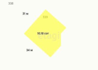 Продается земельный участок, 10.18 сот., село Красная Зорька