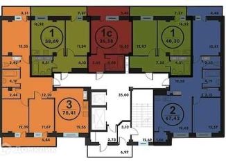 Продажа 3-ком. квартиры, 77.4 м2, Тюмень, Кремлёвская улица, 112к4, ЖК Плеханово