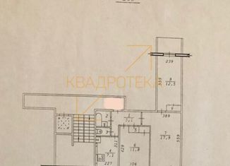 Продаю 3-комнатную квартиру, 62 м2, Новосибирск, улица Терешковой, 8, улица Терешковой
