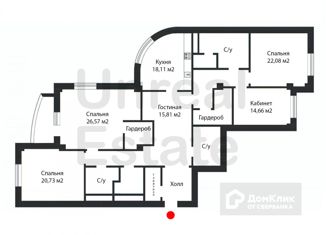 Продается 5-ком. квартира, 192.9 м2, Москва, улица Удальцова, 65, район Проспект Вернадского