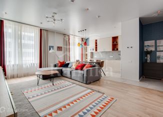 Трехкомнатная квартира на продажу, 88.4 м2, Москва, Докучаев переулок, 2с3, метро Сухаревская