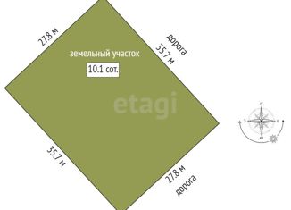 Продам участок, 10 сот., село Усть-Заостровка, Целинная улица