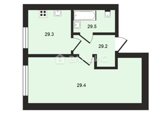 Продается квартира студия, 32.4 м2, Владимир, Молодёжная улица, 7А
