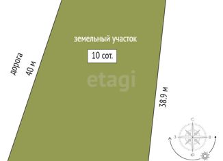 Продам земельный участок, 9.97 сот., поселок Новотуринский