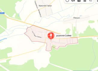 Продажа земельного участка, 12.09 сот., деревня Сойма, Лесная улица, 35