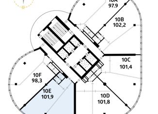 Продается офис, 101.9 м2, Новосибирск, проспект Димитрова, 4/1