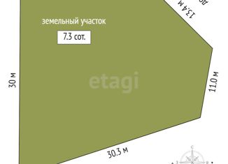 Участок на продажу, 7.3 сот., Озёрное сельское поселение