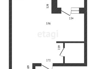Продажа квартиры студии, 35.9 м2, поселок городского типа Емельяново, Урожайная улица, 5