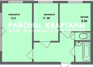 Продается 2-комнатная квартира, 50.9 м2, Челябинск, улица Салавата Юлаева, 26