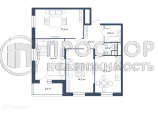 Продам 3-комнатную квартиру, 75.3 м2, Москва, Проектируемый проезд № 4651, район Лианозово
