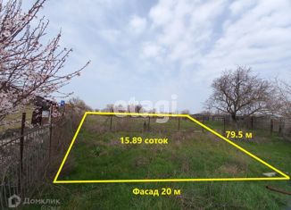 Участок на продажу, 15.89 сот., посёлок Сенной, улица Мира, 33