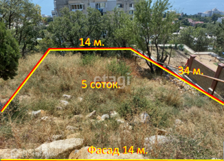 Продаю участок, 5 сот., посёлок городского типа Гаспра