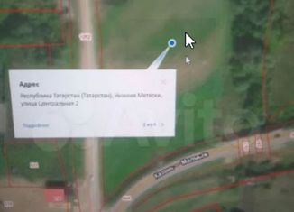 Продажа земельного участка, 20 сот., село Нижние Метески, Центральная улица, 5