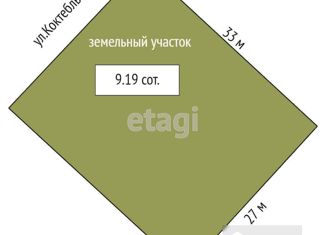 Продается участок, 9.19 сот., Симферополь, улица Коктебель, 11, Железнодорожный район