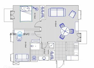Аренда трехкомнатной квартиры, 70 м2, Москва, улица Покровка, 41с3, улица Покровка