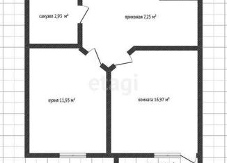 Продаю 1-комнатную квартиру, 39.8 м2, Краснодар, Московская улица, 144/2, ЖК Светлый