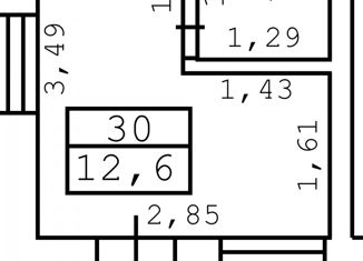 Продам квартиру студию, 12.6 м2, Евпатория, тупик Матвеева, 2/9
