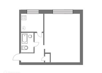 Продается 1-ком. квартира, 30.5 м2, посёлок Зенгино, Московская улица, 21