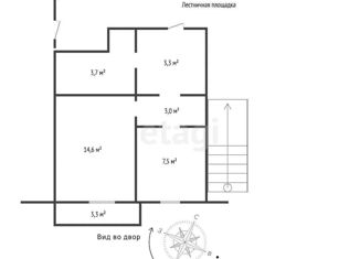 Продажа однокомнатной квартиры, 32.3 м2, Горячий Ключ, Кубанская улица, 34