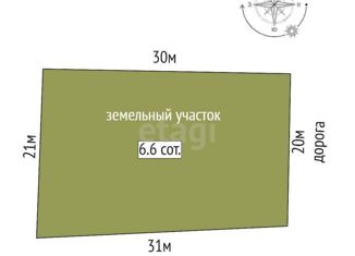 Продам земельный участок, 6.6 сот., Трудовское сельское поселение