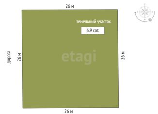 Продажа земельного участка, 6.9 сот., Муравленко