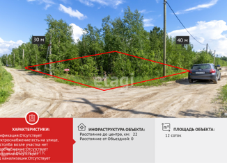 Продам земельный участок, 12 сот., СТ Богдановское, 6-я улица, 34