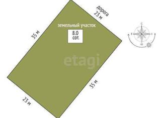 Продаю земельный участок, 8 сот., деревня Большие Акияры