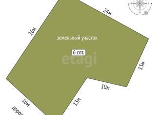 Земельный участок на продажу, 6 сот., село Доброе