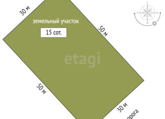 Продажа земельного участка, 15 сот., посёлок Детский Дом № 29, Берёзовая улица
