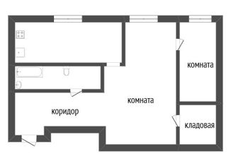 Продам 2-комнатную квартиру, 41.8 м2, Тобольск, улица Водников, 19