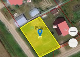 Продается участок, 6.39 сот., деревня Самохваловка, Вольная улица