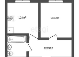 Продажа 1-комнатной квартиры, 30 м2, Тюмень, ЖК Северный квартал