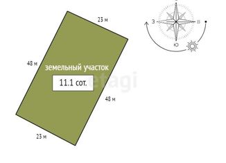 Земельный участок на продажу, 11.1 сот., деревня Кузнецово, Лесная улица