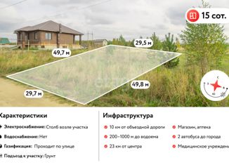 Продаю участок, 15 сот., село Долгодеревенское, Центральная площадь