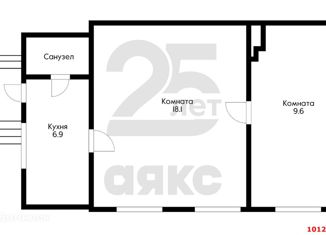 Продажа 2-ком. квартиры, 34.6 м2, Краснодар, Октябрьская улица, 41