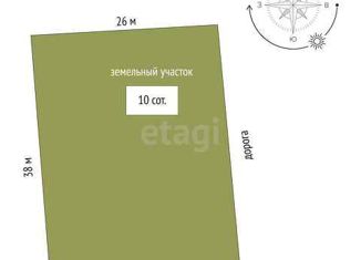 Продам участок, 10 сот., деревня Нариманова, Центральная улица, 5