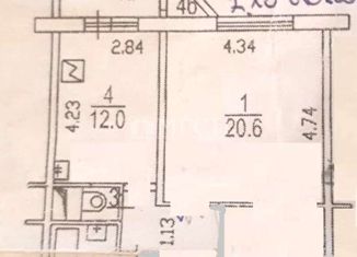 Продаю 1-ком. квартиру, 51 м2, Москва, улица Головачёва, 23, ЮВАО