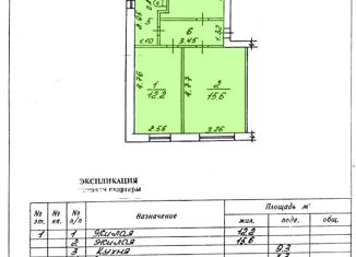 Продаю 2-комнатную квартиру, 48 м2, Саров, улица Победы, 22