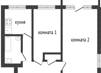 Продается двухкомнатная квартира, 55 м2, Тюменская область, улица Ленина, 7к2