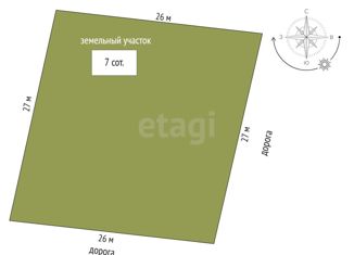 Продам земельный участок, 7 сот., Добровское сельское поселение