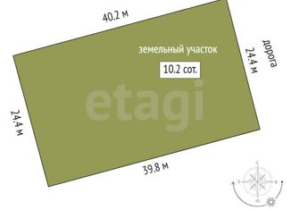 Продажа земельного участка, 10.2 сот., ДНТ Воскресенье-1