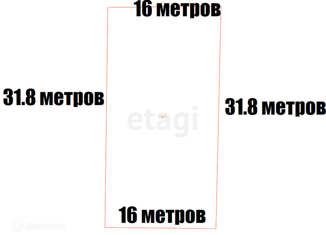 Продаю участок, 5.1 сот., дачный массив Новозбурьевка