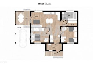 Продажа дома, 118 м2, посёлок Красное Поле, Боннская улица, 1