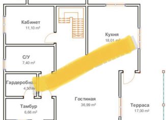 Продажа дома, 110 м2, поселок Заозерье, Озёрная улица, 3