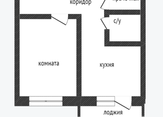 Продажа однокомнатной квартиры, 38 м2, Барнаул, улица 280-летия Барнаула, 21, ЖК Лапландия