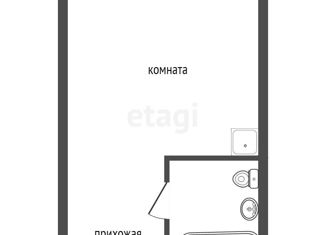 Продается комната, 18.9 м2, Красноярск, Новгородская улица, 1А, Советский район