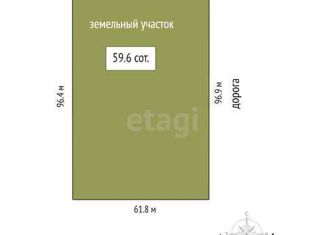 Продажа участка, 59.65 сот., село Мальково, Новая улица, 18