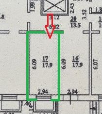 Офис на продажу, 17.9 м2, Иркутск, улица Павла Красильникова, 219/3, Ленинский округ
