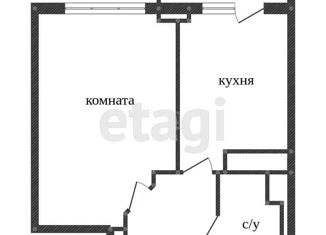 Продам однокомнатную квартиру, 47.4 м2, Краснодар, Дальний проезд, 9к2, Дальний проезд